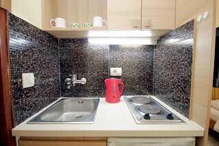 Апартаменты Apartments Ardura Петровац Номер-студио с балконом и видом на сад-10